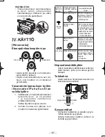 Preview for 125 page of Panasonic EY7880 - 28.8V ROTARY HAMMER Operating Instructions Manual