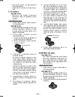 Preview for 128 page of Panasonic EY7880 - 28.8V ROTARY HAMMER Operating Instructions Manual