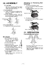 Preview for 11 page of Panasonic EY78A1LJ2G Operating Instructions Manual