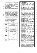 Preview for 23 page of Panasonic EY78A1LJ2G Operating Instructions Manual