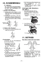 Preview for 24 page of Panasonic EY78A1LJ2G Operating Instructions Manual