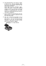 Preview for 71 page of Panasonic EY78A1LJ2G Operating Instructions Manual