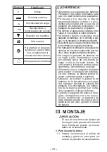 Preview for 78 page of Panasonic EY78A1LJ2G Operating Instructions Manual