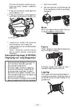 Preview for 121 page of Panasonic EY78A1LJ2G Operating Instructions Manual