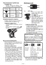 Preview for 131 page of Panasonic EY78A1LJ2G Operating Instructions Manual