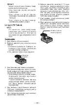 Preview for 148 page of Panasonic EY78A1LJ2G Operating Instructions Manual