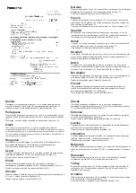 Preview for 2 page of Panasonic EYFEA1N Appendix To Operating Instruction