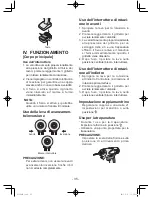 Preview for 35 page of Panasonic EYFEA1N Operating Instructions Manual