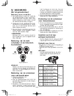 Preview for 45 page of Panasonic EYFEA1N Operating Instructions Manual