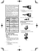 Preview for 64 page of Panasonic EYFEA1N Operating Instructions Manual