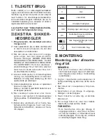 Preview for 83 page of Panasonic EYFLA1A - DRILL - MULTI LANGUAGE Operating Instructions Manual