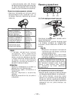 Preview for 146 page of Panasonic EYFLA1A - DRILL - MULTI LANGUAGE Operating Instructions Manual