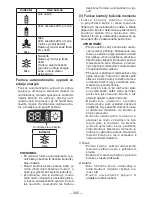 Preview for 205 page of Panasonic EYFLA4A Operating Instructions Manual