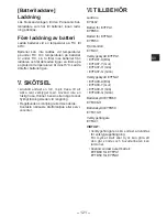 Preview for 121 page of Panasonic EYFNA1C Operating Instructions Manual