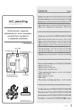 Preview for 3 page of Panasonic F-P04DXZ Operating Instruction