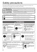 Preview for 4 page of Panasonic F-P04DXZ Operating Instruction