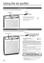 Preview for 10 page of Panasonic F-P04DXZ Operating Instruction