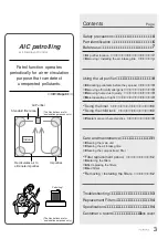 Preview for 3 page of Panasonic F-P04DXZ Operating	 Instruction
