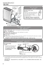 Preview for 18 page of Panasonic F-VXM35A Operating Instructions Manual