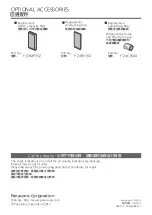 Preview for 28 page of Panasonic F-VXM35H Operating Instructions Manual