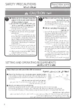 Preview for 6 page of Panasonic F-VXM35M Operating Instructions Manual