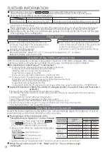 Preview for 18 page of Panasonic F-VXR50A Operating Instructions Manual