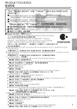 Preview for 7 page of Panasonic F-VXR50H Operating Instructions Manual