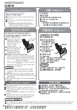 Preview for 16 page of Panasonic F-VXR50H Operating Instructions Manual