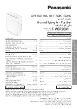 Preview for 1 page of Panasonic F-VXR50M Operating Instructions Manual