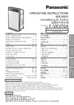 Panasonic F-VXV70A Operating Instructions Manual preview