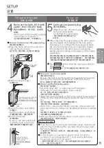 Preview for 15 page of Panasonic F-VXV70A Operating Instructions Manual