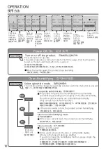 Preview for 16 page of Panasonic F-VXV70A Operating Instructions Manual