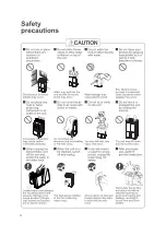 Preview for 4 page of Panasonic F-YAV28H Operating Instructions Manual