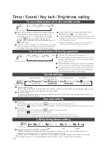 Preview for 16 page of Panasonic F-YAV28H Operating Instructions Manual