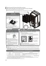 Preview for 20 page of Panasonic F-YAV28H Operating Instructions Manual