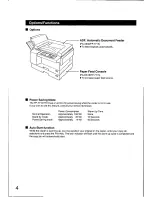 Preview for 4 page of Panasonic FP-7713 Operating Manual