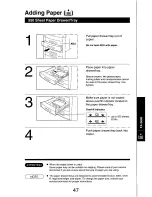 Preview for 47 page of Panasonic FP-7742 Operating Manual