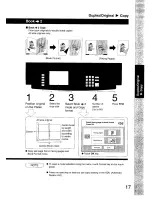 Preview for 17 page of Panasonic FP-D250 Operating Manual