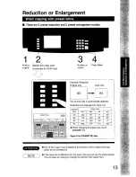 Preview for 13 page of Panasonic FP-D350 Operating Manual