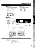 Preview for 19 page of Panasonic FP-D350 Operating Manual