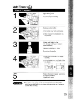 Preview for 63 page of Panasonic FP-D350 Operating Manual