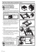 Preview for 8 page of Panasonic FV-0511VQ1 Installation Instructions Manual