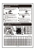 Preview for 4 page of Panasonic FV-10CG2H Installation And Operating Instruction