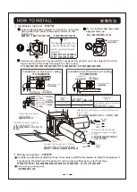 Preview for 5 page of Panasonic FV-10CG2H Installation And Operating Instruction