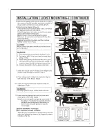 Preview for 7 page of Panasonic FV-11VH2 Installation Instructions Manual