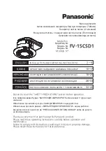 Panasonic FV-15CSD1 Installation And Operating Instructions Manual preview