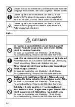 Preview for 24 page of Panasonic FZ-F1 Series Operating Instructions Manual