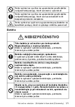 Preview for 171 page of Panasonic FZ-F1 Series Operating Instructions Manual