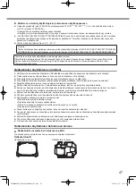 Preview for 47 page of Panasonic FZ-G1 Series Supplementary Instructions Manual