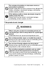 Preview for 5 page of Panasonic FZ-L1 Series Operating Instructions Manual